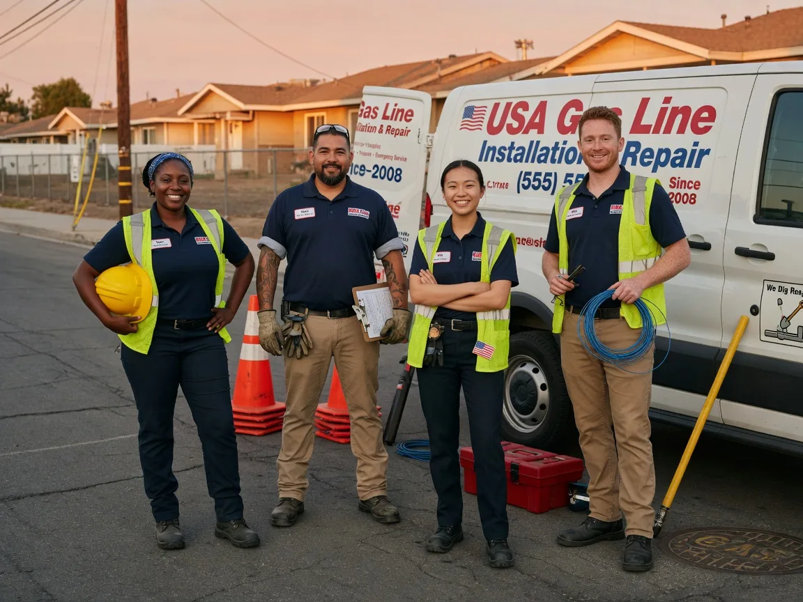 Gas Line Installation company in Mount Union, IA